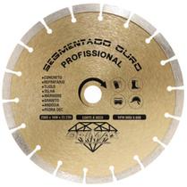 Disco Diamantado Segmentado Ouro 230x10MM