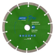 Disco Diamantado Segmentado P/ Concreto 180mm - Norton Disco Diamantado Segmentado P/ Concreto 180mm - Norton