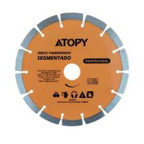Disco Diamantado Segmentado para Concreto e Blocos 230 X 10 X 25.4Mm - Atopy Disco Diamantado Segmentado para Concreto e Blocos 230 X 10 X 25.4Mm - Atopy