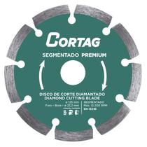 Disco Diamantado Segmentado Premium 5" Corte Seco 62136 Cortag