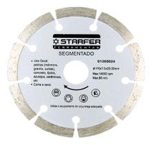 Disco Diamantado Segmentado Seco 110 X 20mm - Starfer