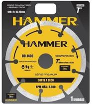 Disco diamantado segmentado seco 7 GYDD1400 Hammer