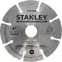 Disco Diamantado Stanley Segmentado Seco 105Mm X 20Mm - 4'' - Sta47402B Disco Diamantado Stanley Segmentado Seco 105Mm X 20Mm - 4'' - Sta47402B