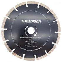 Disco Diamantado Thompson Segmentado Seco 180Mm X 22,23Mm - 7"- 1375