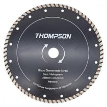 Disco Diamantado Thompson Turbo Seco / Refrigerado 230Mm X 22,23 - 9"