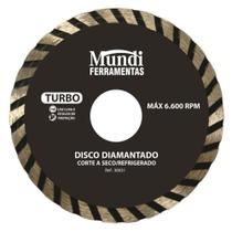 Disco Diamantado Turbo 110mm Mundi