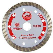 Disco Diamantado Turbo 110mm x 20mm - Worker