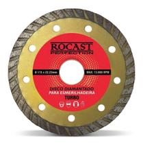 Disco Diamantado Turbo 115mm P/ Uso Em Esmerilhadeira Rocast Disco Diamantado Turbo 115mm P/ Uso Em Esmerilhadeira Rocast