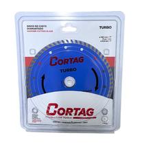 Disco Diamantado Turbo 180mm Furo 25,4mm Reducão 22,2mm Cód. 61614 Cortag