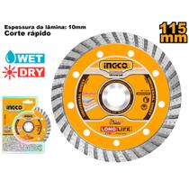 Disco Diamantado Turbo 4.1/2 Pol (115MM X 22.2MM) INGCO