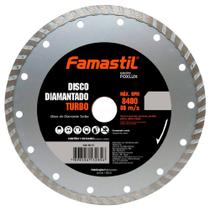 Disco Diamantado Turbo Foxlux Famastil 4 3/8 110X20mm