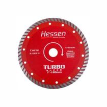 Disco Diamantado Turbo Hessen P/ Concreto e Pisos 7" (180mm) e 9" (230mm) - Hessen - ADA