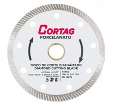 Disco diamantado turbo porcelanato 110 mm Disco diamantado turbo porcelanato 110 mm