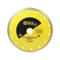 Disco Diamantado Turbo Pro 7'' Borda 8mm - DTOOLS - Corte Preciso e Rápido Disco Diamantado Turbo Pro 7'' Borda 8mm - DTOOLS - Corte Preciso e Rápido
