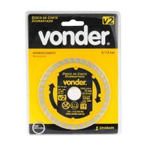 Disco Diamantado Vonder 110MM V2 Furo 20 Disco Diamantado Vonder 110MM V2 Furo 20