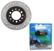 Disco E Pastilha De Freio Honda Lead 110