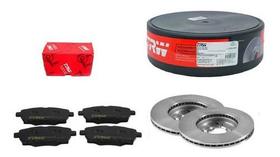 Disco E Pastilha Freio Dianteiro New Fiesta 2012 Trw RCDI08420 / RCPT13730 Disco E Pastilha Freio Dianteiro New Fiesta 2012 Trw RCDI08420 / RCPT13730