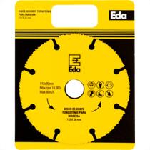 Disco Eda Tungstenio P/Mad 110Mm