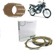 Disco Embreagem Fricção Jogo Scud Honda Cg Titan Fan 125 150 Nxr 125 150 Bros Ks Es Esd Mix Flex Cargo Disco Embreagem Fricção Jogo Scud Honda Cg Titan Fan 125 150 Nxr 125 150 Bros Ks Es Esd Mix Flex Cargo