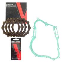 Disco Embreagem + Junta + Retentor Crosser 150, Fazer 150