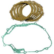 Disco Embreagem + Junta Tampa Embreagem Titan 150, Bros 150