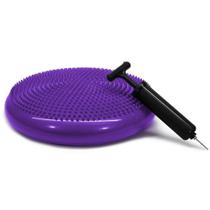 Disco Equilíbrio inflável Balance Cushion 33cm com bomba Roxo 895-PU - Lorben