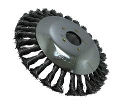 Disco Escova De Aço Universal 150 mm P/ Roçadeira 25mm Profissional