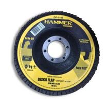 Disco Flap 115MM - Grão 60 série premium Hammer GYDF1160