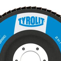 Disco Flap 178/mm 7 Pol Basic* Tyrolit Caixa C/ 10 Unidades