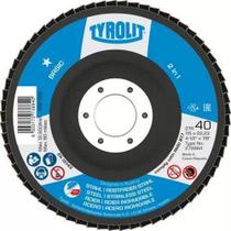 Disco flap 4.1/2 40 basic plastico reto 34318568 tyrolit