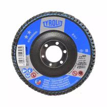 Disco flap 4.1/2 40 standard fibra curvo tyrolit