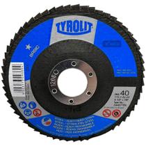 Disco flap 4.1/2 60 basic fibra reto 34497801 tyrolit