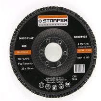 Disco Flap 4.1/2" 80 Starfer 10 unidades