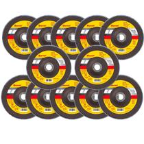 Disco Flap 4 1/2 X 7/8 Grão 120 Starret KIT COM 10 UND Disco Flap 4 1/2 X 7/8 Grão 120 Starret KIT COM 10 UND
