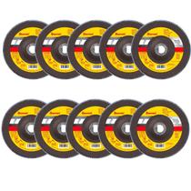 Disco Flap 4 1/2 X 7/8 Grão 40 Starret KIT COM 10 UND