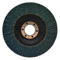 Disco Flap 45 graus Metal 120 Grãos 4 1-2pol para Acabamento em Metais Famastil
