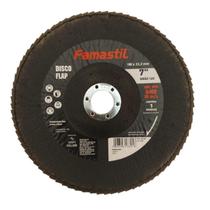 Disco Flap 45 Metal 7" x 120 Grãos Famastil