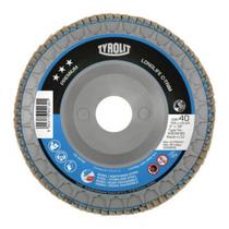 Disco flap 7" 120 premium plastico reto tyrolit