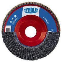 Disco flap 7" 40 premium plastico reto tyrolit