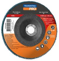 Disco Flap 7" Grão 80 Tramontina PRO