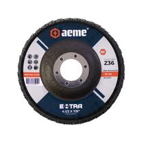 Disco Flap Aeme Extra Fibra Angular Zircônio 4.1/2" (115mm)