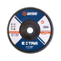 Disco Flap Aeme Extra Fibra Angular Zircônio 7" (180mm)
