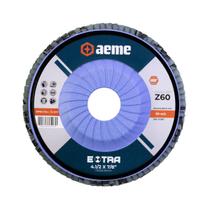 Disco Flap Aeme Extra Nylon Reto Zircônio 4.1/2" (115mm) Disco Flap Aeme Extra Nylon Reto Zircônio 4.1/2" (115mm)