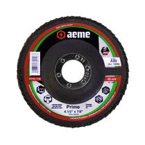 Disco Flap Aeme Prime Fibra Angular Óxido de Alumínio 4.1/2" (115mm)