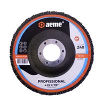 Disco Flap Aeme Profissional Fibra Angular 4.1/2" (115mm)