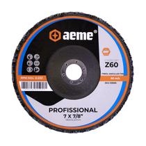 Disco Flap Aeme Profissional Fibra Angular 7" (180mm)