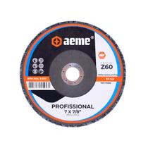 Disco Flap Aeme Profissional Fibra Angular 7" (180mm)