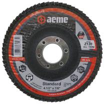 Disco Flap Aeme Standard Fibra Angular Zircônio 4.1/2" (115mm) 10 Unidades Disco Flap Aeme Standard Fibra Angular Zircônio 4.1/2" (115mm) 10 Unidades