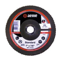 Disco Flap Aeme Standard Fibra Angular Zircônio 7" (180mm)