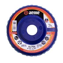 Disco Flap Aeme Ultra Nylon Reto Zircônio 4.1/2" (115mm) Disco Flap Aeme Ultra Nylon Reto Zircônio 4.1/2" (115mm)
